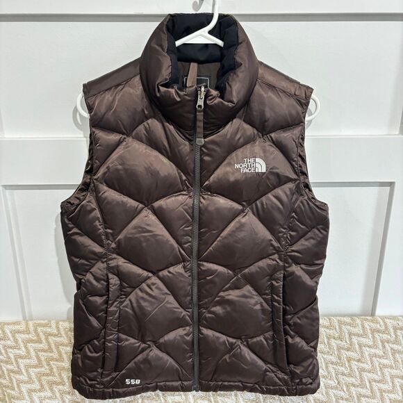 The North Face 550 Aconcagua Goose Down Puffer Vest - Picture 1 of 10